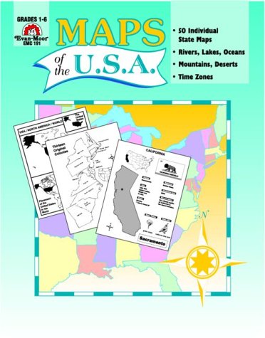 Imagen de archivo de Maps of the U. S. A. a la venta por Wonder Book