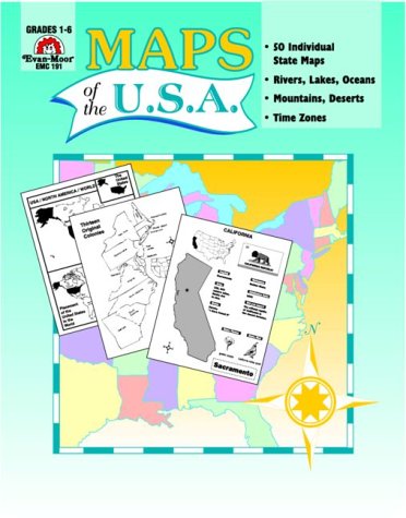 Stock image for Maps of the U. S. A. for sale by Wonder Book