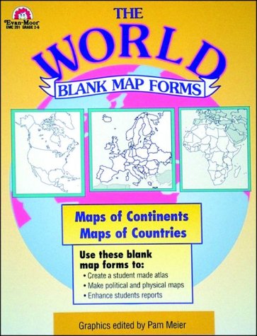 Stock image for The World-Blank Map Forms for sale by BooksRun