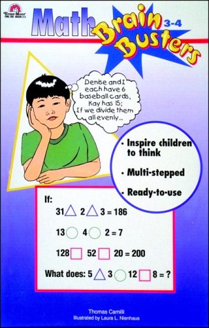 Beispielbild fr Math Brain Busters, Grades 3-4 (Daily Problem Solving) zum Verkauf von JR Books