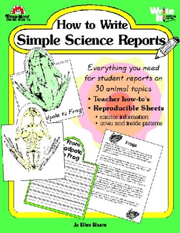 Stock image for How to Write Simple Science Reports : Grades 1-4 for sale by Better World Books: West