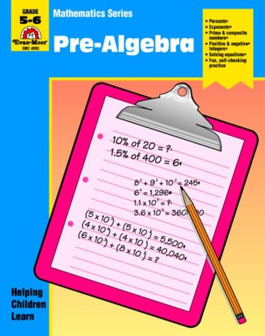 Beispielbild fr Pre-Algebra: Mathematics Series, Grade 5-6 zum Verkauf von HPB-Ruby