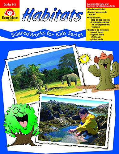 Imagen de archivo de Habitats: Grades 1-3 (Scienceworks for Kids) a la venta por Jenson Books Inc