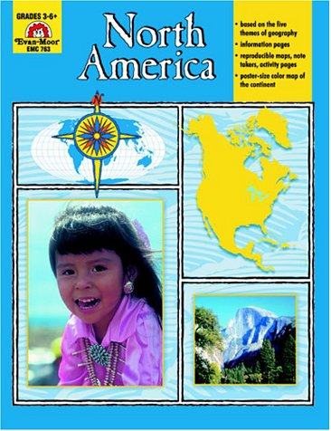 Imagen de archivo de North America, Grades 3-6 (Geography United States) a la venta por HPB-Ruby