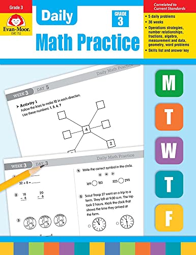 Beispielbild fr Daily Math Practice, Grade 3 Teacher Edition zum Verkauf von WorldofBooks