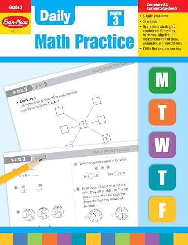 9781557997432: Daily Math Practice, Grade 3