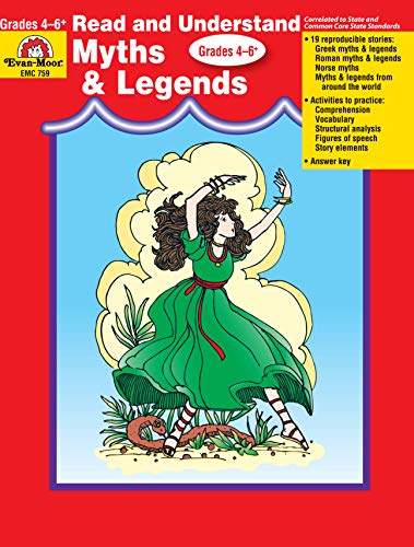 9781557997524: READ & UNDERSTAND READ & UNDER: Myths & Legends, Grade 4-6