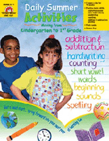 Imagen de archivo de Daily Summer Activities Moving from Kindergarten to 1st Grade a la venta por Wonder Book