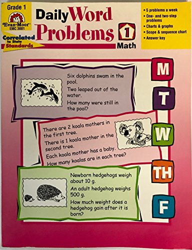 Beispielbild fr Daily Word Problems, Grade 1 Math zum Verkauf von BooksRun
