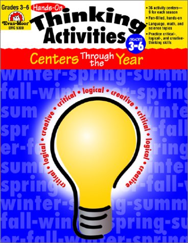 Imagen de archivo de Hands-On Thinking Activities - Centers Through the Year, Grades 4-6 a la venta por ThriftBooks-Atlanta