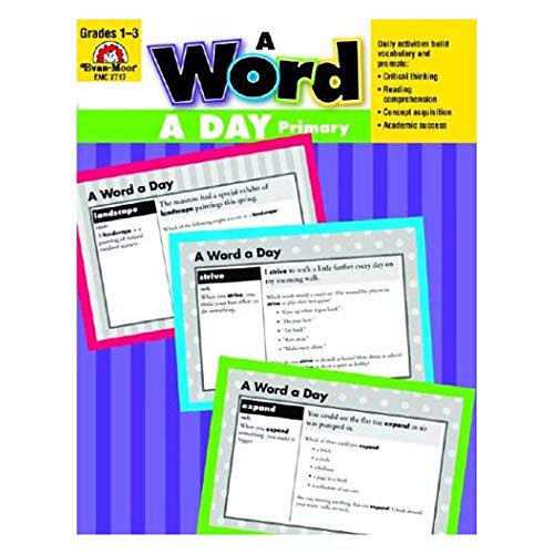 9781557998699: A Word a Day, Grades 1-3