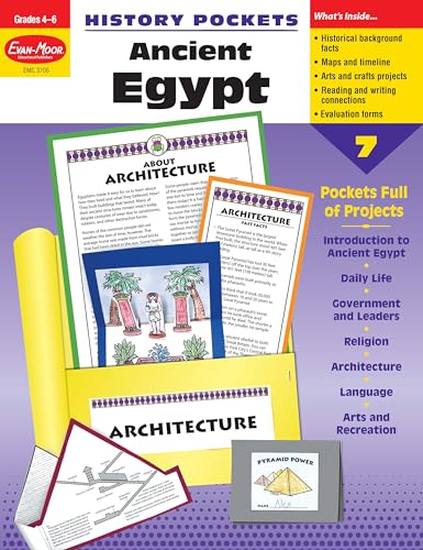 History Pockets: Ancient Egypt - Grades 4-6+ - Evan Moor