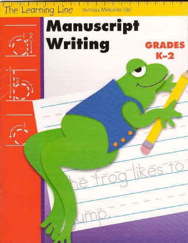 9781557999139: Evan-Moor Educational Publishers 6923 Learning Line - Manuscript Writing