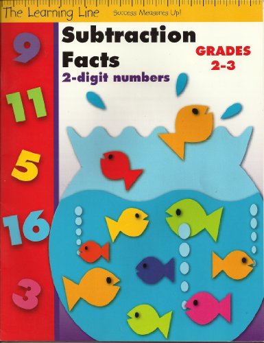 Stock image for The Learning Line: Subtraction Facts 2-digit Numbers (Grades 2-3) for sale by SecondSale
