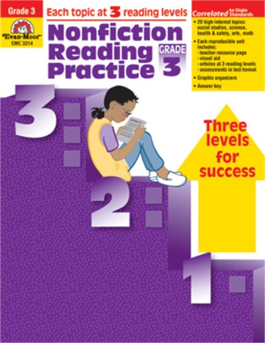 Beispielbild fr Nonfiction Reading Practice Grade 3 zum Verkauf von ThriftBooks-Atlanta