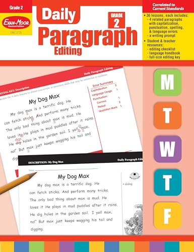 Daily Paragraph Editing, Grade 2 - Evan Moor Educational Publishers