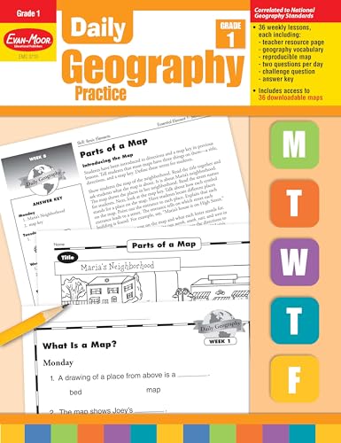 Daily Geography Practice, Grade 1 by Johnson, Sandi - Johnson, Sandi