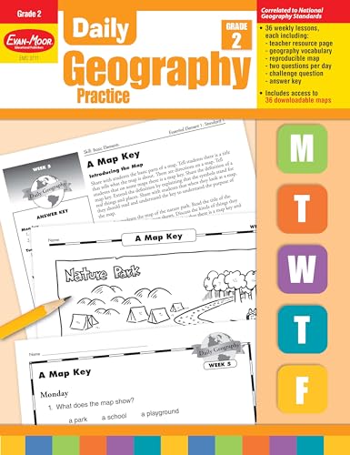 Stock image for Daily Geography Practice, Grade 2 for sale by Goodwill of Colorado