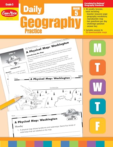 Stock image for Daily Geography Practice Grade 5 for sale by Big River Books