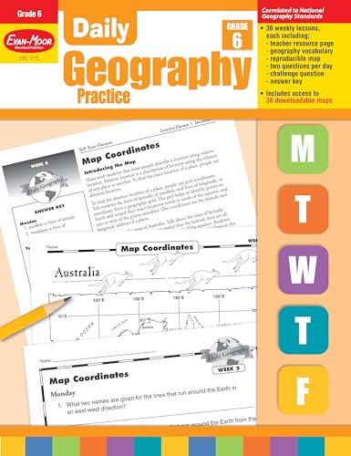 9781557999757: Daily Geography Practice: Grade 6