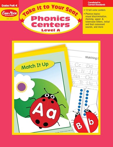 Take It to Your Seat Phonics Centers, Grades PreK-K (9781557999801) by Evan Moor