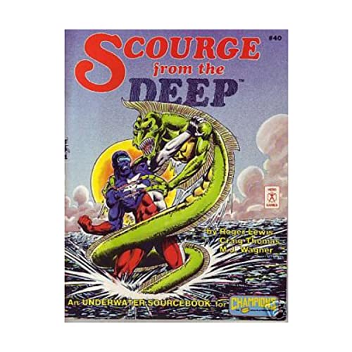 Beispielbild fr Scourge From The Deep (#40 An Underwater Sourcebook For Champions) zum Verkauf von HPB-Diamond