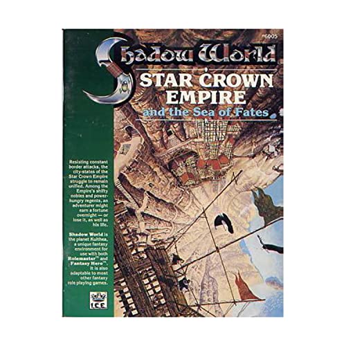 Stock image for Star Crown Empire and the Sea of Fates (Shadow World Exotic Fantasy Role Playing Environment, Stock No 6005) for sale by Books From California