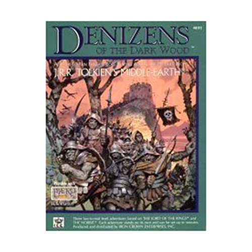 Imagen de archivo de Denizens of the Dark Wood (Middle-Earth Role Playing (MERP) (1st Edition) - Adventure Books) a la venta por Noble Knight Games