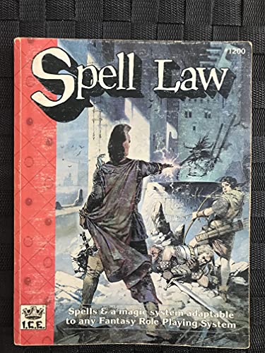 Imagen de archivo de Spell Law 2nd Edition, 1st Printing (Rolemaster (2nd Edition)) a la venta por Noble Knight Games