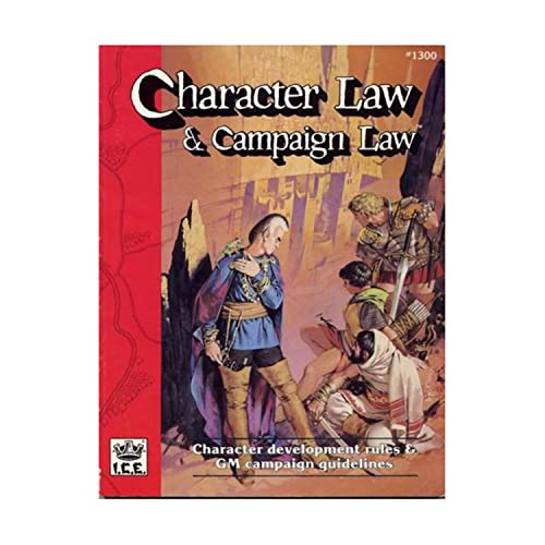 Stock image for Character Law & Campaign Law 2nd Edition, 2nd Printing (Rolemaster (2nd Edition)) for sale by Noble Knight Games