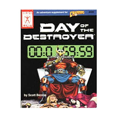 Stock image for Day of the Destroyer (Adventure Supplement, No. 408 : For Champions Super Role-Playing Game) for sale by HPB-Diamond