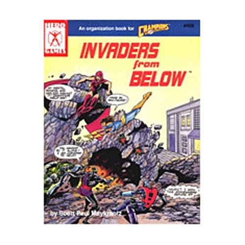 Beispielbild fr Invaders from Below : An Organization Book for Champions for Super Role-Playing Game #409 zum Verkauf von Wally's Books