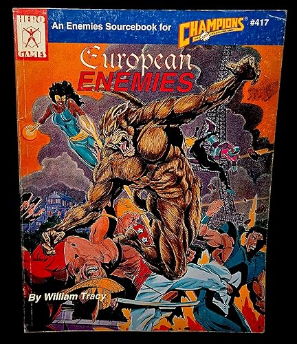 Imagen de archivo de European Eropean Enemies - Champions - Hero Games a la venta por HPB-Emerald