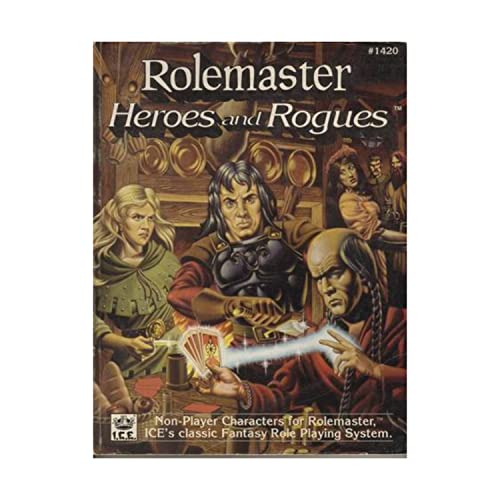 9781558061415: Rolemaster Heroes and Rogues (Advanced Fantasy Role Playing, 2nd Ed, Stock No. 1420)