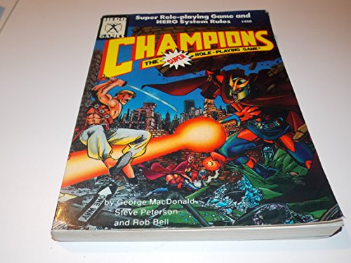 Imagen de archivo de Champions: The Super Role-Playing Game, No. 450 (Hero Games) a la venta por HPB-Ruby