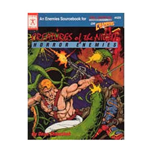 Stock image for Creatures of the Night: Horror Enemies (An Enemies Sourcebook for Dark Champions) for sale by HPB-Emerald