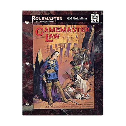 Stock image for Gamemaster Law (Rolemaster Standard System, No.5521) for sale by HPB Inc.