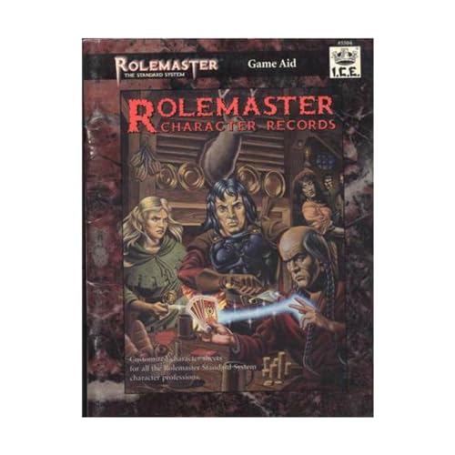 Beispielbild fr Character Records (Rolemaster Standard System (3rd Edition)) zum Verkauf von Noble Knight Games