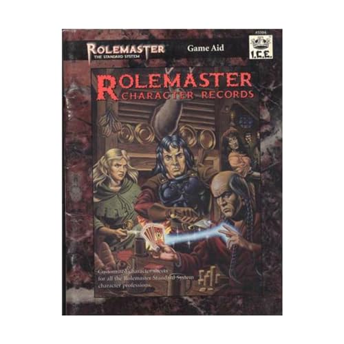 Stock image for Character Records (Rolemaster Standard System (3rd Edition)) for sale by Noble Knight Games