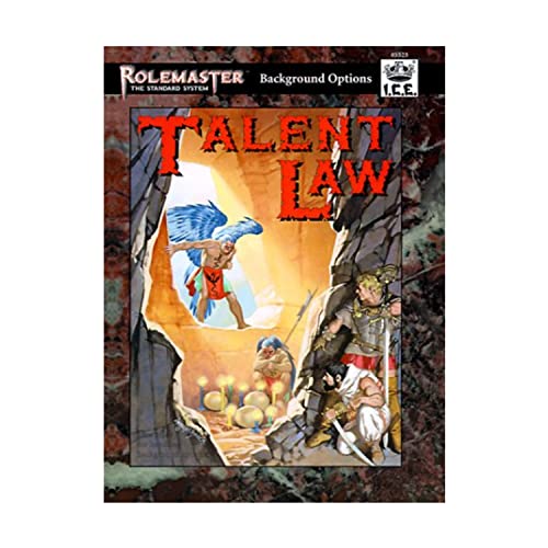 Stock image for Talent Law (Rolemaster Standard System (3rd Edition)) for sale by Noble Knight Games