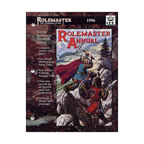 Rolemaster Annual 1996 (Rolemaster Standard System) (9781558062993) by Curtis, John