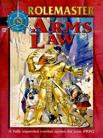 Beispielbild fr Arms Law (Rolemaster Companion) zum Verkauf von HPB-Emerald