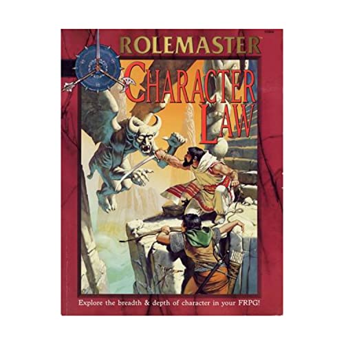 Beispielbild fr Character Law (Rolemaster Fantasy Role Playing (4th Edition)) zum Verkauf von Noble Knight Games