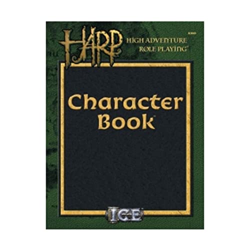 Beispielbild fr Character Book (HARP - High Adventure Role Playing) zum Verkauf von Noble Knight Games