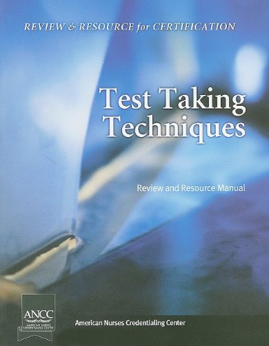 Beispielbild fr Test Taking Techniques: Review and Resource Manual zum Verkauf von Wonder Book