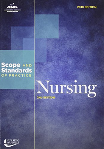 Beispielbild fr Nursing: Scope and Standards of Practice zum Verkauf von SecondSale