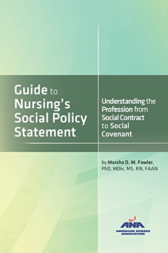 Imagen de archivo de Guide to Nursing's Social Policy Statement : Understanding the Profession from Social Contract to Social Covenant a la venta por Indiana Book Company