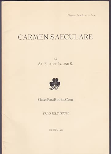 Carmen Saeculare (9781558182608) by Crowley, Aleister
