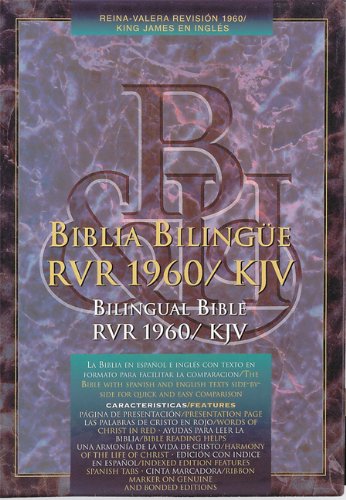 Beispielbild fr RVR 1960/KJV Bilingual Bible (Black Imitation Leather - Indexed) zum Verkauf von Blackwell's