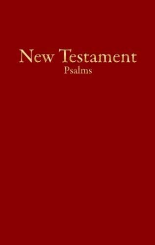 Beispielbild fr KJV Economy New Testament with Psalms, Burgundy Imitation Leather zum Verkauf von SecondSale